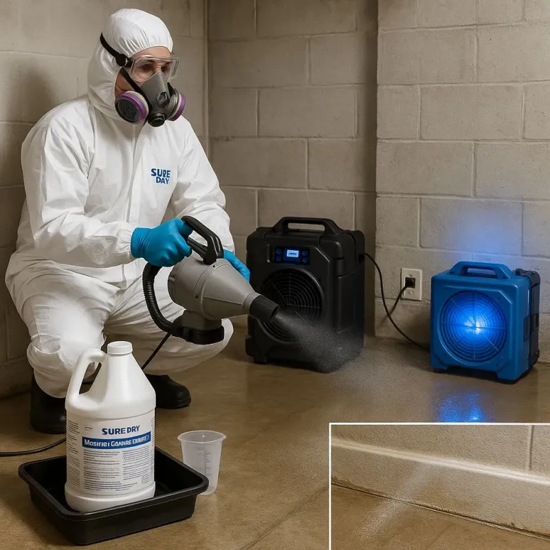 Sanitization and Odor Removal process in Elgin, IL